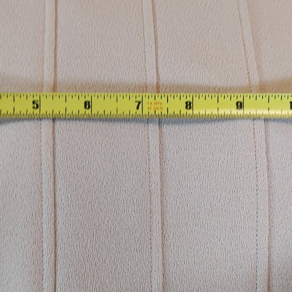 Vintage Stegari Fur Trimmed Beige Dress Jackie Kennedy Style Small Xtra Small - Picture 10 of 12